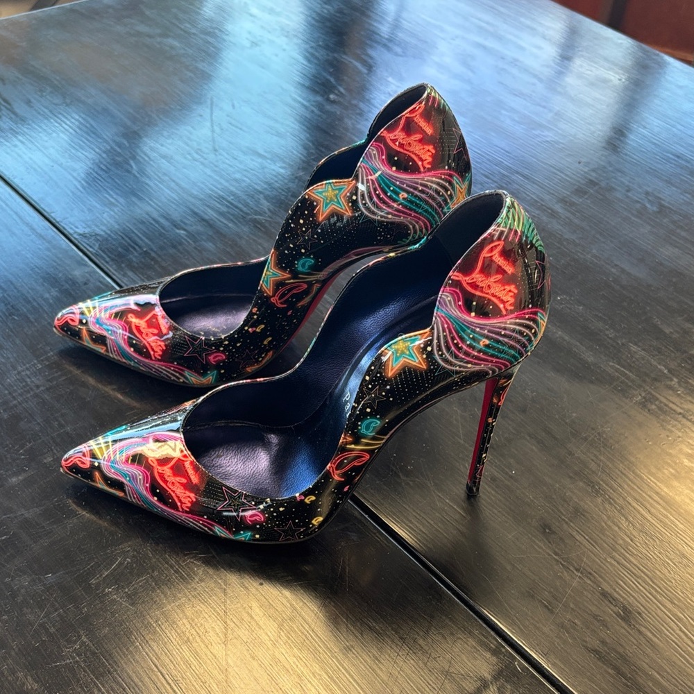 Christian Louboutin Multicolor Stiletto Heels
